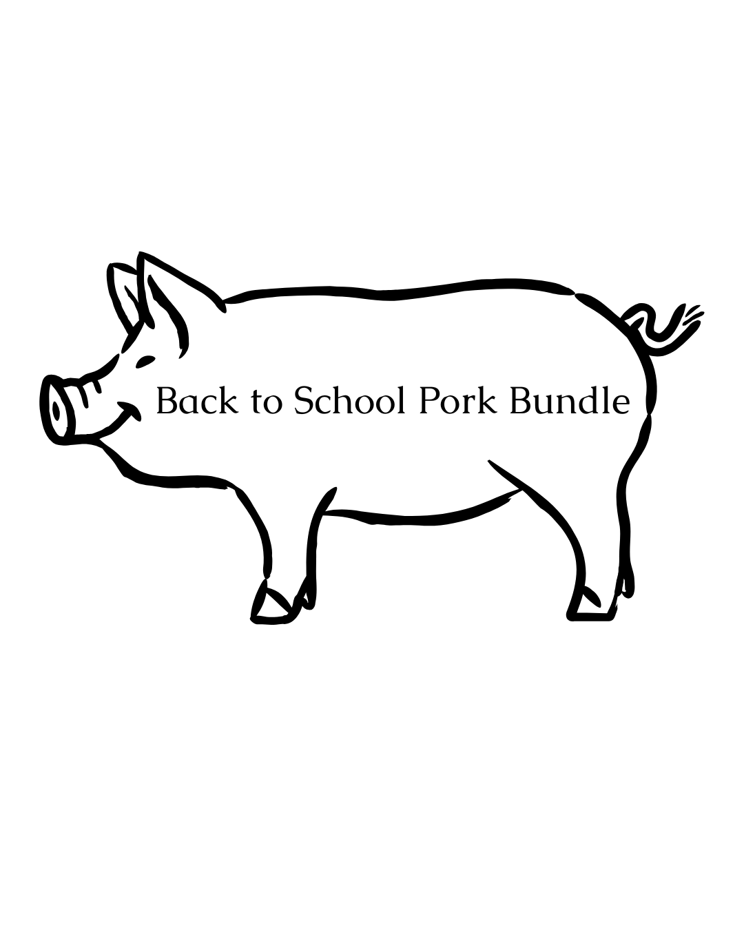 Back to School Pork Bundle