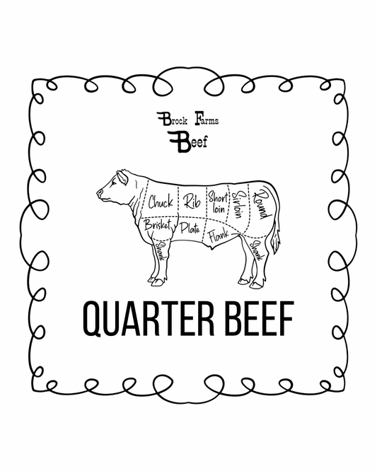 Quarter Beef Standard Cut