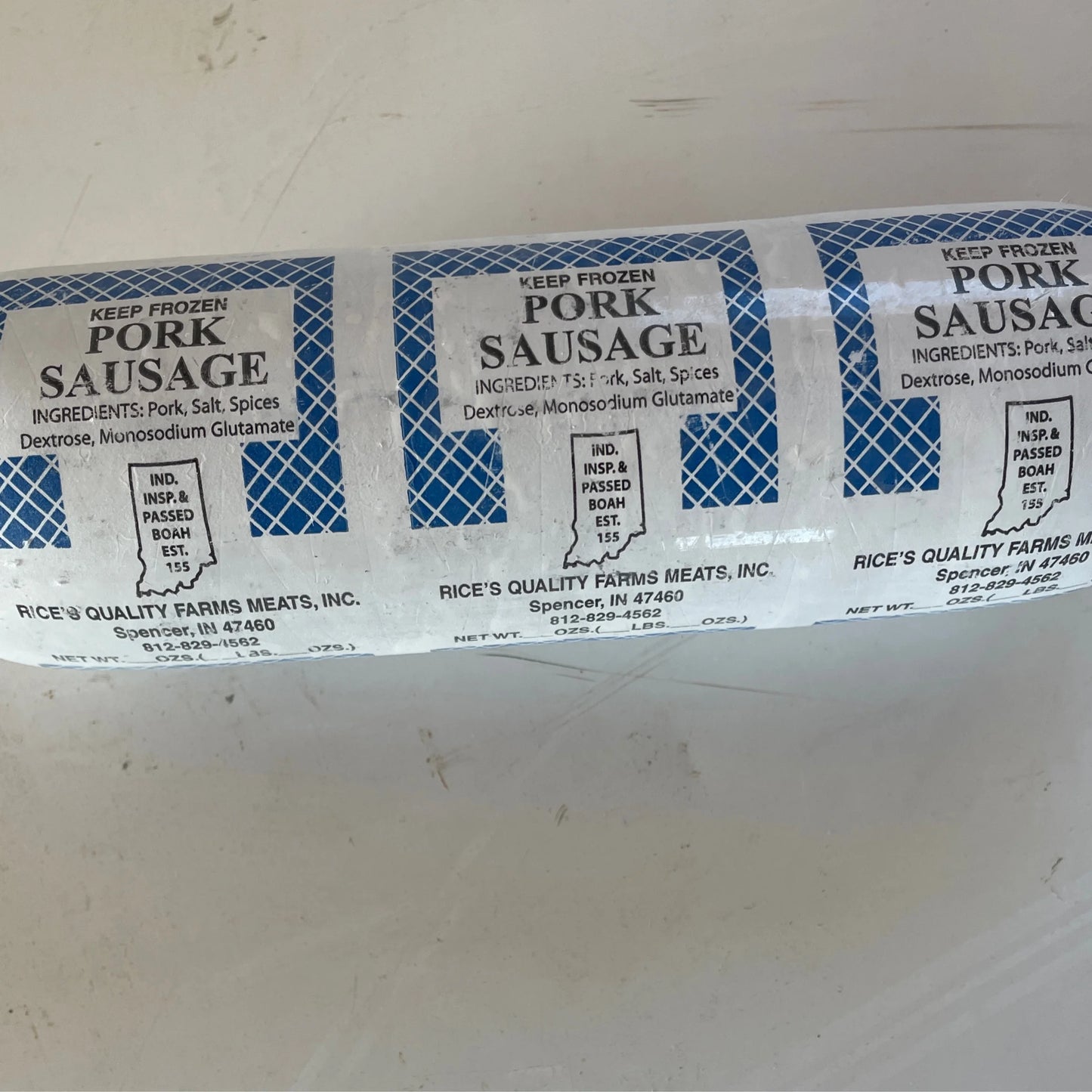 Mild Pork sausage
